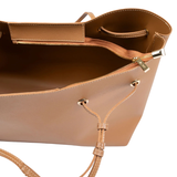 Brown Carryall Tote Bag