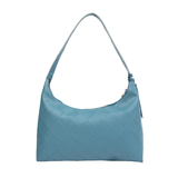 Teal Textured Tote Bag